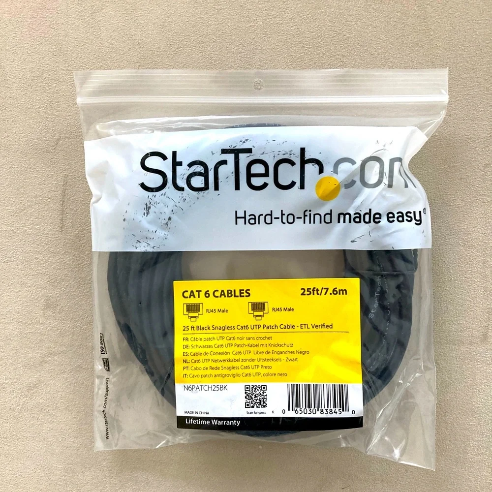 Startech CAT 6 cable